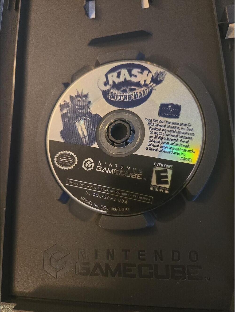 Crash Nitro Kart - Nintendo GameCube - Complete in Box (CIB) - Picture 3 of 4